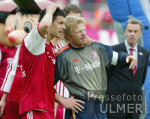 FUSSBALL  1. Liga  FC Bayern  JUBEL  Ballack und Kahn