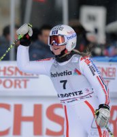 SKI Weltcup  Damen  ST. Moritz:  JUBEL Tessa WORLEY (FRA)