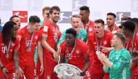 Fussball 1. Bundesliga Saison 18/19: Meister FC Bayern Muenchen