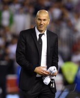 FUSSBALL International COPA DEL REY 13/14: Co Trainer Zinedine Zidane (Real Madrid)
