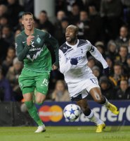 Fussball Champions League  Saison 2010/2011: Tottenham - Werder Bremen