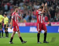 Fussball 1. Bundesliga  Saison 2010/2011: FC Bayern Muenchen - Werder Bremen