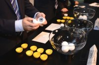 SYMBILBILD LOSKUGELN / UEFA: 2014 FIFA World Cup, Preliminary Comptition Euro Zone Playoff Draw