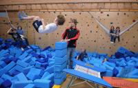 Kinderturnen, Bewegungslandschaft im Sportpark 1861 in Rottenburg
