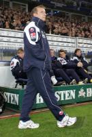 Fussball 1. Bundesliga: Hamburg - Duisburg, Trainer MEIER