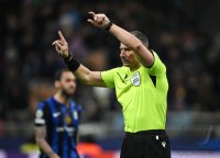 FUSSBALL CHAMPIONS LEAGUE SAISON 24/25
Viertelfinal Rueckspiel, Inter Mailand - FC Bayern Muenchen