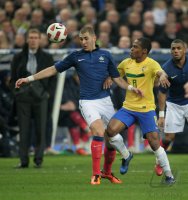 FUSSBALL INTERNATIONAL:  Frankreich  - Brasilien