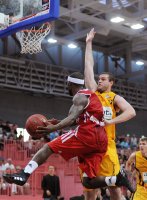 Basketball 1. Bundesliga 2012/2013 Testspiel:  Walter Tigers Tuebingen - FC Bayern Muenchen