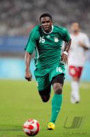 FUSSBALL  Olympia 2008   Halbfinale  Maenner   Nigeria - Belgien