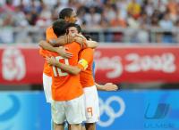 FUSSBALL  Olympia 2008   Vorrunde  Maenner   Niederlande - Japan