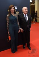 Fussball International  FIFA Ballon d Or 2014: Blatter, Barras