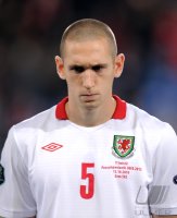 Fussball International EM 2012-Qualifikation:  Andres Crofts (Wales)