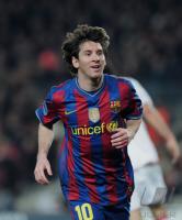 FUSSBALL  International CHL 09/10 :  MESSI (FC Barcelona)
