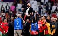 FUSSBALL WM 2022 Viertelfinale Marokko - Portugal
