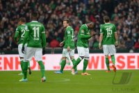 Fussball, 1. Bundesliga  Saison 2013/2014: SV Werder Bremen - Borussia Dortmund