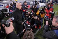 FUSSBALL  International CHL 09/10 :  Trainer GROSS (VfB Stuttgart)