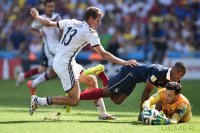 FUSSBALL WM 2014, VIERTELFINALE: Frankreich - Deutschland