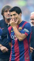 FUSSBALL International 2014/2015: Luis Suarez (Barca)