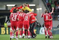 Fussball DFB-Pokal: Wolfsburg - Stuttgart