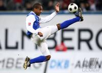 Fussball 1. Bundesliga: Rostock, ORESTES Einzelaktion