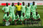 FUSSBALL Weltmeisterschaft   Mannschaftsbild; Teambild; Nigeria;