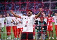 FC Bayern Muenchen wird Meister, Fussball 1. Bundesliga  Saison  2025/2026  30. Spieltag