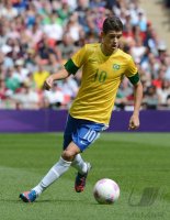 FUSSBALL Olympia 2012 FINALE: OSCAR (Brasilien)