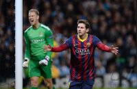 Fussball International CHL Saison 13/14: JUBEL Lionel Messi (Barca)