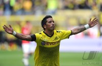 Fussball 1. Bundesliga : JUBEL Lucas Barrios (Borussia Dortmund)