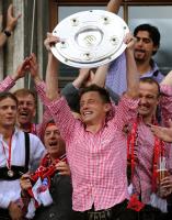 Fussball 1. Bundesliga :  JUBEL  Ivica Olic  (FC Bayern Muenchen)