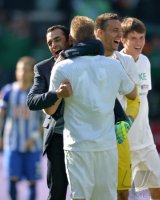Fussball, 1. Bundesliga  Saison 2013/2014: SV Werder Bremen - Hertha BSC Berlin