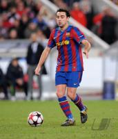 FUSSBALL  International CHL 09/10 : Xavi Hernandez (Barca)