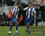Fussball CHL Finale: Monaco - Porto, Zweikampf