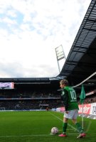 Fussball: 1. Bundesliga Saison 2010/2011: Weser Stadion