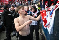 Fussball 1. Bundesliga  Saison  2025/2026  28. Spieltag SC Freiburg - FC Bayern Muenchen