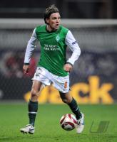 FUSSBALL, EUROPA LEAGUE GRUPPENPHASE: Bremen, FRITZ Einzelaktion am Ball