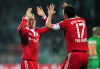 FUSSBALL, 1. BUNDESLIGA, 19. Spieltag: Bremen - Bayern