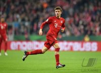 Fussball DFB Pokal Achtelfinale 15/16: Thomas Mueller (FC Bayern Muenchen)