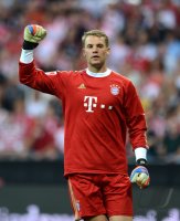 Fussball 1. Bundesliga, Supercup: FC Bayern Muenchen - Borussia Dortmund