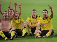 Fussball 1. Bundesliga  Saison 2010/2011:  SCHLUSSJUBEL Borussia Dortmund