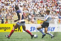 Fussball WM 1986 Schottland-Deutschland: Rummenigge
