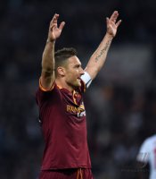 FUSSBALL SERIE A 2013/2014:  JUBEL Francesco Totti (AS Rom)
