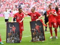 Fussball 1. Bundesliga Saison 18/19: FC Bayern Muenchen  - Eintracht Frankfurt