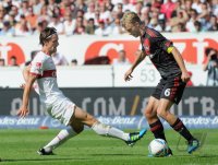 Fussball 1. Bundesliga  Saison 2011/2012:  VfB Stuttgart - Bayer Leverkusen