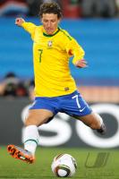 FUSSBALL WM 2010, VORRUNDE   Brasilien - Nord Korea