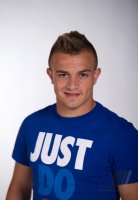 FUSSBALL Fotoshooting Xherdan Shaqiri (FC Bayern Muenchen)