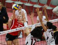 Volleyball-Laenderspiel Deutschland - Japan