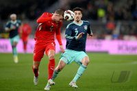 Fussball Tesspiel WM 2026 in Basel  Schweiz - Deutschland