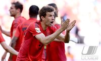 Fussball 1. Bundesliga 23/24: FC Bayern Muenchen - VfL Wolfsburg