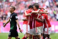Fussball 1. Bundesliga Saison 2016/2017: FC Bayern Muenchen - FC Augsburg
